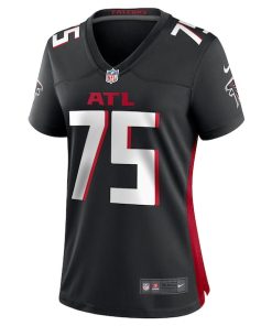 Alternative view of Eli Ankou Atlanta Falcons Nike Women's  Game Jersey -  Black