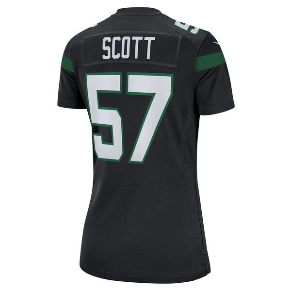 Bart Scott New York Jets Nike Women's Retired Player Jersey - Black - Image 3