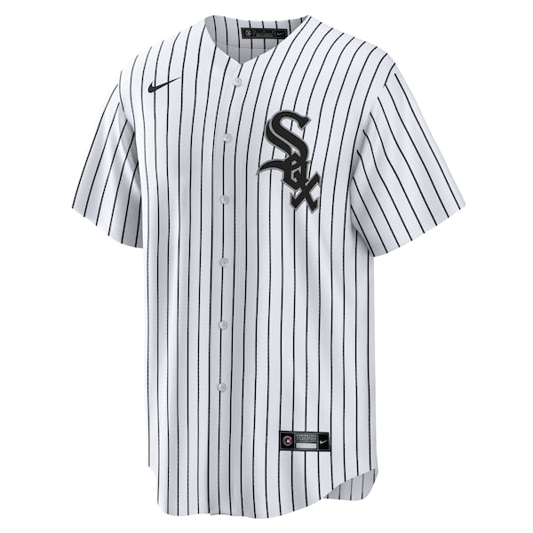 Yoan Moncada Chicago White Sox Nike Home Replica Player Name Jersey - White/Black - Image 3