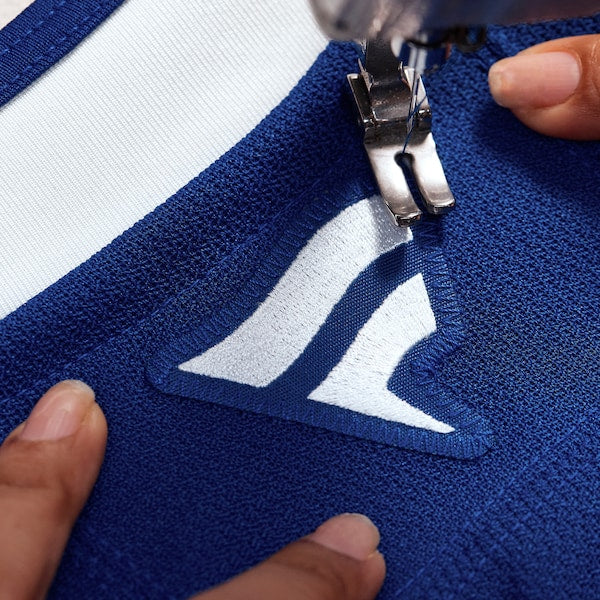 Vancouver Canucks Home Authentic Pro Custom Jersey - Blue - Image 8