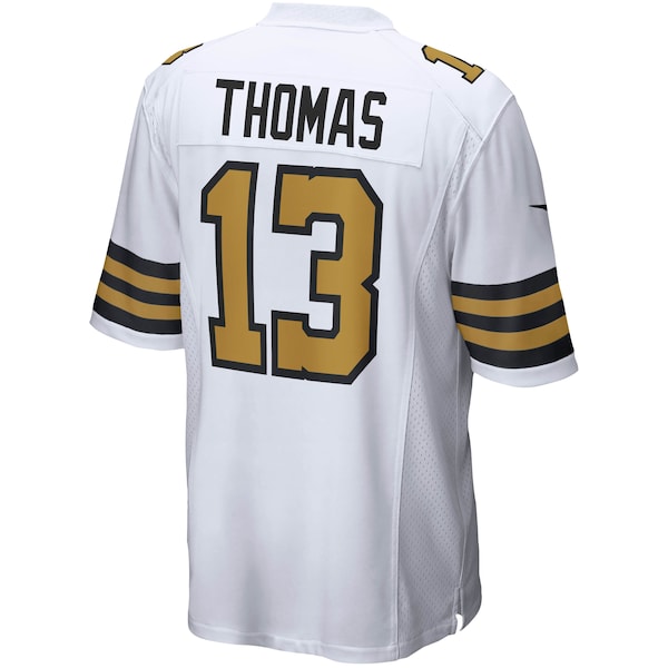 Michael Thomas New Orleans Saints Nike Alternate Game Jersey - White/Black - Image 4