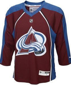 Alternative view of Colorado Avalanche Reebok Blank Replica Jersey - Maroon