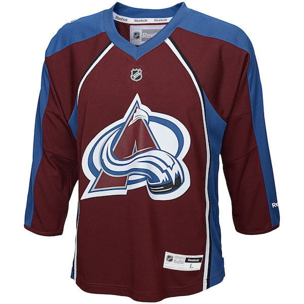 Colorado Avalanche Reebok Blank Replica Jersey - Maroon - Image 2