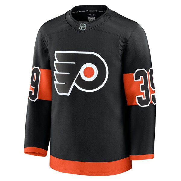 Matvei Michkov Philadelphia Flyers Alternate Premium Jersey - Black/Orange - Image 3