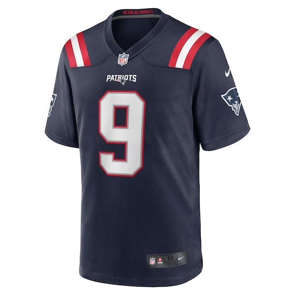 Kayshon Boutte New England Patriots Nike Game Jersey - Navy - Image 2