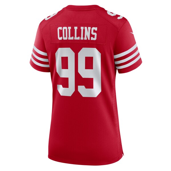 Maliek Collins San Francisco 49ers Nike Women's Game Jersey - Scarlet - Image 4