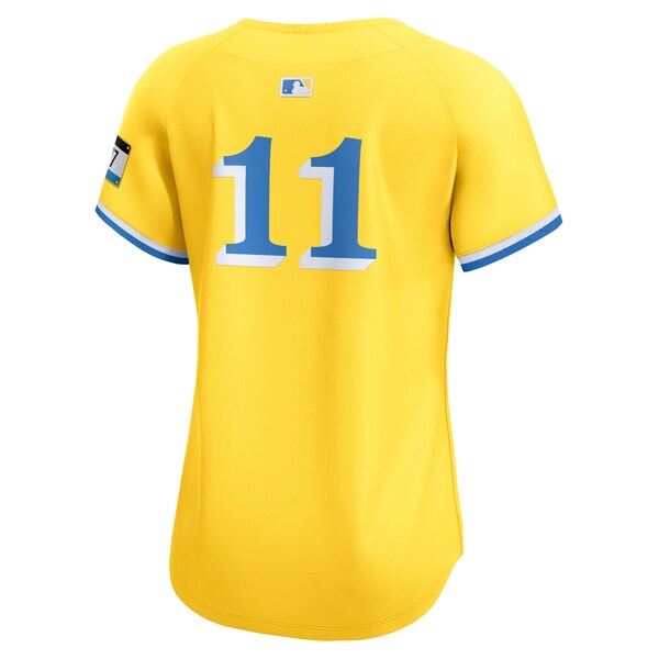 Rafael Devers Boston Red Sox Nike Women's City Connect Limited Player Jersey - Gold - Image 3