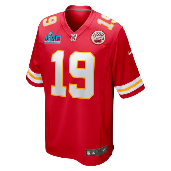 Kadarius Toney Kansas City Chiefs Nike Super Bowl LVII Patch Game Jersey - Red - Image 2