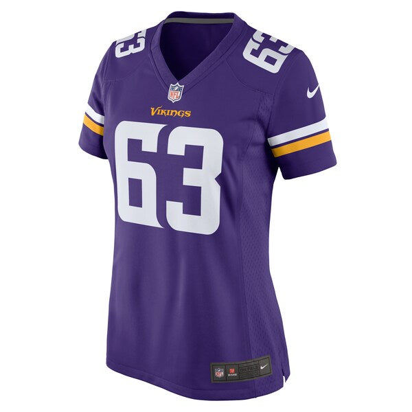 Chim Okorafor Minnesota Vikings Nike Women's Team Game Jersey - Purple - Image 2