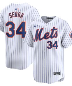 Kodai Senga New York Mets Nike Home Limited Player Jersey - White