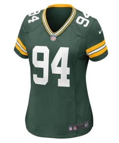 Alternative view of Karl Brooks Green Bay Packers Nike Women's  Game Jersey -  Green