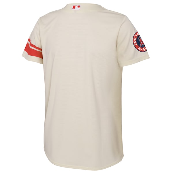 Los Angeles Angels Nike Toddler 2022 City Connect Replica Jersey - Cream - Image 3