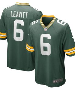 Dallin Leavitt Green Bay Packers Nike Game Player Jersey - Green