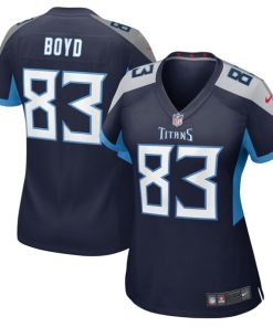 Alternative view of Tyler Boyd Tennessee Titans Nike Women's  Game Jersey -  Navy