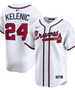 Jarred Kelenic Atlanta Braves Nike Home Limited Player Jersey - White
