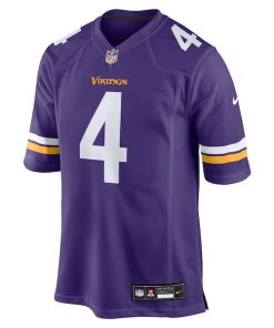 Alternative view of Rondale Moore Minnesota Vikings Nike Team Game Jersey -  Purple