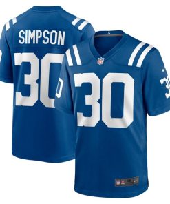 Jaylin Simpson Indianapolis Colts Nike Game Jersey -  Royal