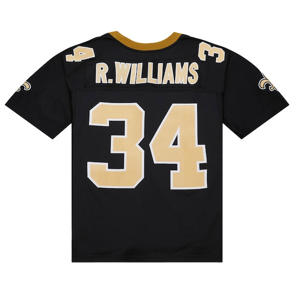 Ricky Williams New Orleans Saints 1999 Legacy Replica Jersey - Black - Image 3