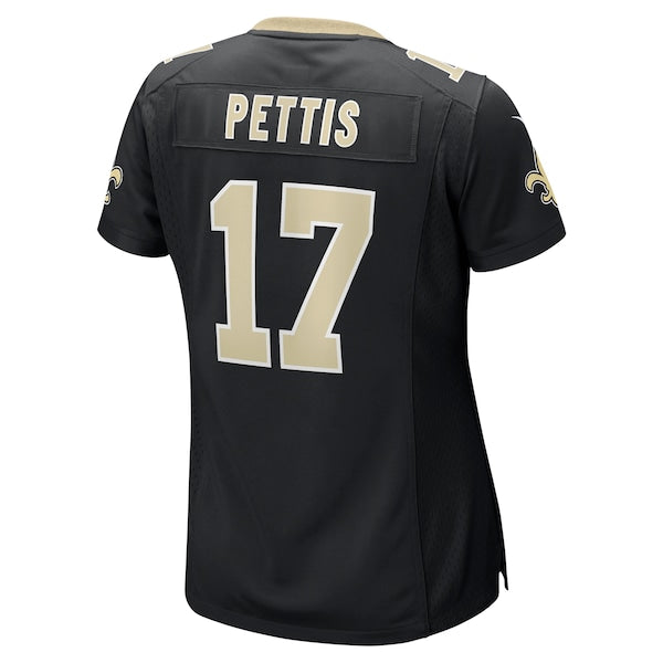 Dante Pettis New Orleans Saints Nike Women's Game Jersey - Black - Image 4