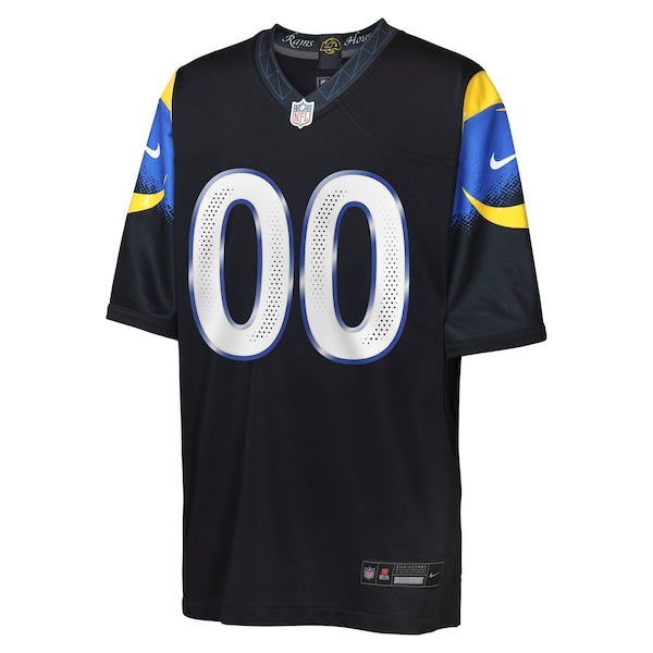 Los Angeles Rams Nike Youth 2025 Rivalries Collection Custom Game Jersey - Midnight Blue/Royal - Image 3