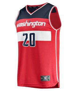 Alternative view of Alexandre Sarr Washington Wizards  Fast Break Replica Player Jersey - Icon Edition - Red
