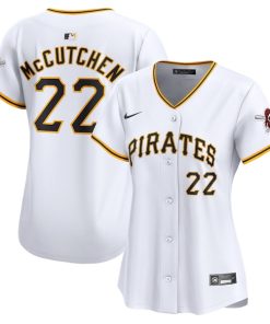Andrew McCutchen Pittsburgh Pirates Nike Women's Home Limited Player Jersey - White