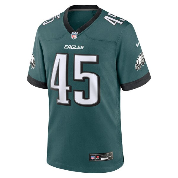 Devin White Philadelphia Eagles Nike Game Jersey - Midnight Green - Image 2