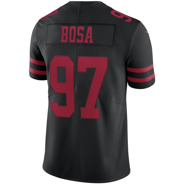 Nick Bosa San Francisco 49ers Nike Vapor Limited Jersey - Black - Image 3