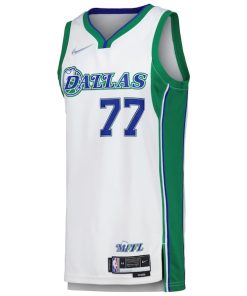 Alternative view of Luka Don?i? Dallas Mavericks Nike Swingman Player Jersey - City Edition - White