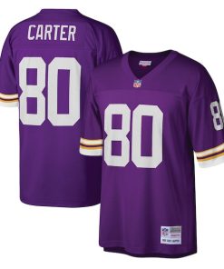 Cris Carter Minnesota Vikings Legacy Replica Jersey - Purple