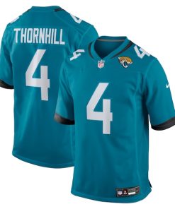 Juan Thornhill Jacksonville Jaguars Nike Team Game Jersey -  Teal