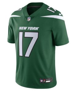 Alternative view of Garrett Wilson New York Jets Nike Vapor Untouchable Limited Jersey - Gotham Green