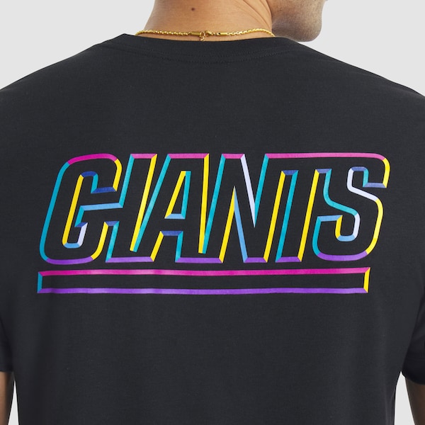 New York Giants Nike 2025 NFL Crucial Catch Tri-Blend Dri-FIT T-Shirt - Black - Image 5