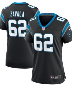 Chandler Zavala Carolina Panthers Nike Women's  Game Jersey -  Black