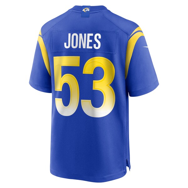 Ernest Jones Los Angeles Rams Nike Game Player Jersey - Royal - Image 3