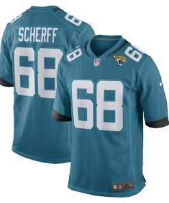 Brandon Scherff Jacksonville Jaguars Nike Game Player Jersey - Teal