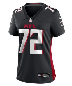 Alternative view of Michael Jerrell Atlanta Falcons Nike Women's Team Game Jersey -  Black