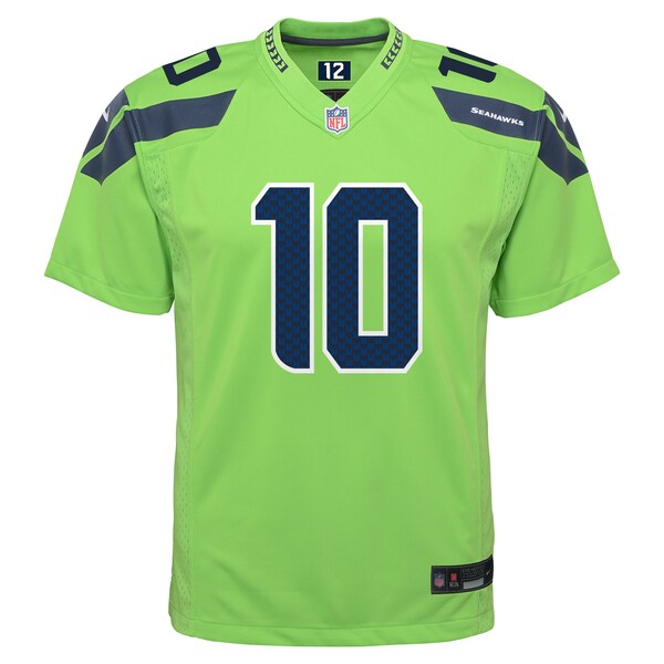 Cooper Kupp Seattle Seahawks Nike Youth Alternate Game Jersey - Neon Green/College Navy - Image 3