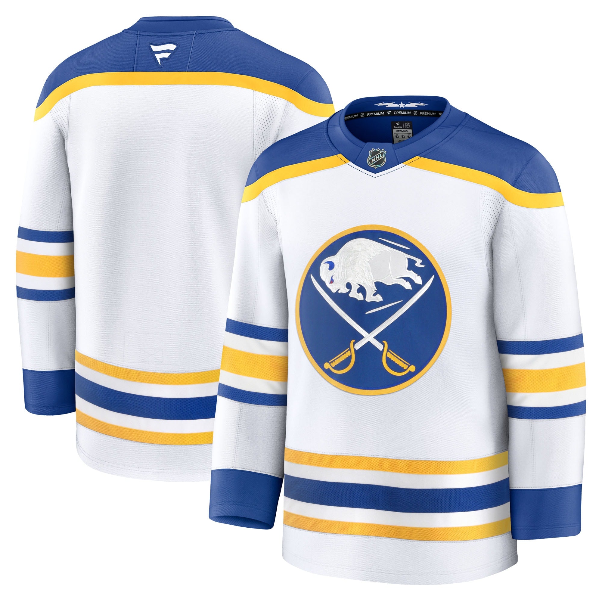 Buffalo Sabres Home Premium Jersey - Royal/Black/White - Image 9