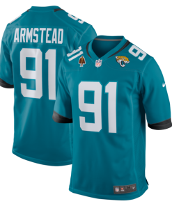 Arik Armstead Jacksonville Jaguars Nike Team Walter Payton Man of the Year Game Jersey -  Teal