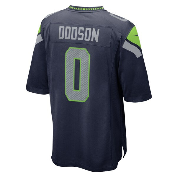 Tyrel Dodson Seattle Seahawks Nike Game Jersey - College Navy - Image 3