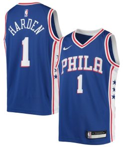 James Harden Philadelphia 76ers Nike Youth Swingman Jersey - Icon Edition - Royal