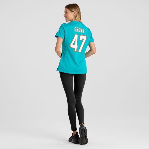 Cam Brown Miami Dolphins Nike Women's Game Jersey - Aqua - Image 5