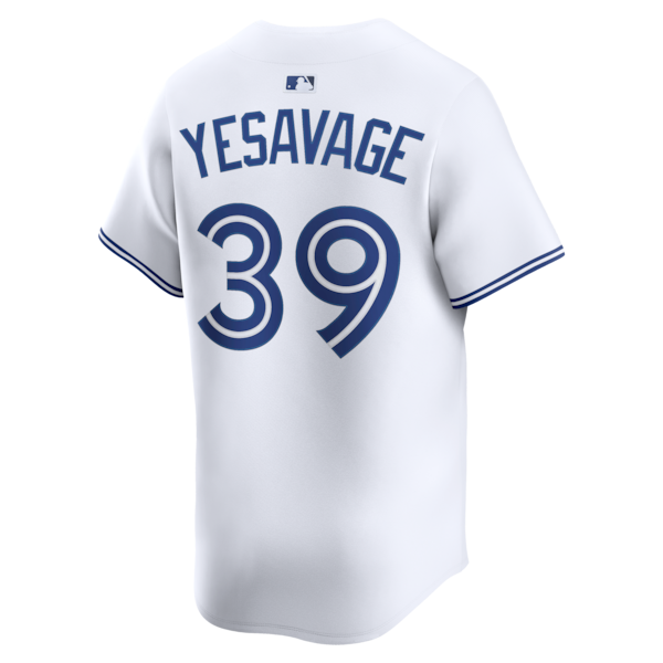 Trey Yesavage Toronto Blue Jays Nike Home Limited Jersey - White - Image 3