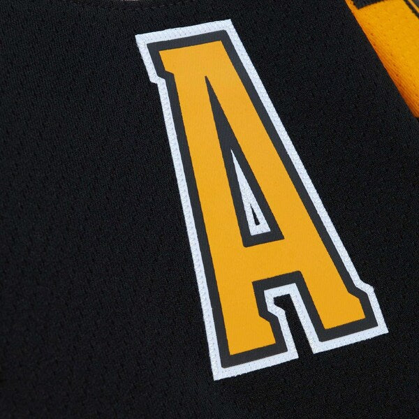 Patrice Bergeron Boston Bruins Alternate Captain Patch 2010/11 Blue Line Player Jersey - Black - Image 4