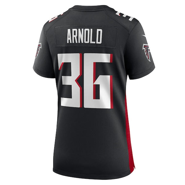 Grayland Arnold Atlanta Falcons Nike Women's Team Game Jersey - Black - Image 3