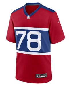 Alternative view of Andrew Thomas New York Giants Nike Alternate Player Game Jersey - Century Red