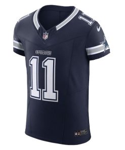 Alternative view of Micah Parsons Dallas Cowboys Nike Vapor F.U.S.E. Elite Jersey - Navy