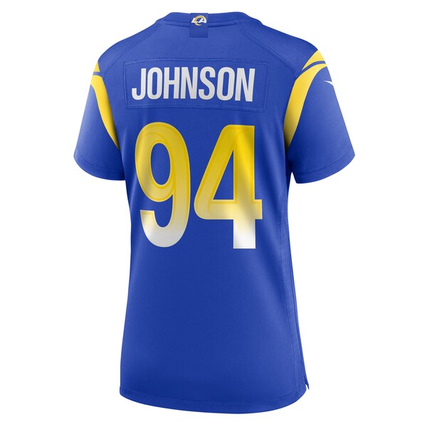 Desjuan Johnson Los Angeles Rams Nike Women's Home Game Jersey - Royal - Image 3