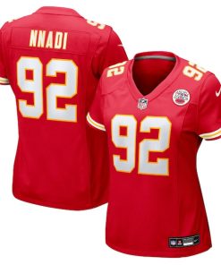 Derrick Nnadi Kansas City Chiefs Nike Women's Team Game Jersey - Red